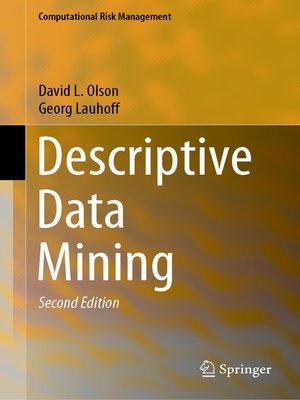cover image of Descriptive Data Mining
